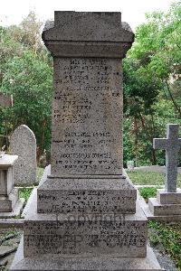 Hong Kong Cemetery - Burgoyne, Albert